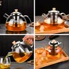 Deleca Glasteekanne 1,5 L mit Sieb & Warmhalter - Produktbild-Vorschau 4