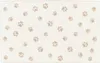 A flat lay of a bath mat with a paw print pattern. Produktbild-Vorschau