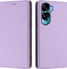 Litchi Leder Handyhülle für Honor 90 Lite Wallet Produktbild-Vorschau 2