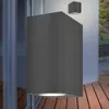 Braytron Wandleuchte Außen Anthrazit Eckig Modern IP44 GU10 Produktbild-Vorschau 2
