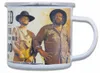 Bud Spencer & Terence Hill smaltovaný hrnček Wanted Náhľad obrázku produktu 1