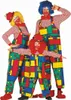 Clowns-Latzhose Bunt 40 Produktbild-Vorschau 1