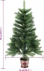 vidaXL Sapin de Noël artificiel Aiguilles naturelles 90 cm Voir les images du produit 6