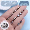 Petites boucles d'oreilles Set Femme Fille 925 Argent Voir les images du produit 7