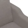 vidaXL 3-tlg. Sofagarnitur mit Kissen Taupe Stoff Produktbild-Vorschau 6