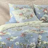 Irisette Mako-Satin Bettwäsche Wave 8522 blau 135x200 cm + Produktbild-Vorschau 3