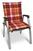Beautissu Lot de 4 coussins Sunny RO à dossier bas 100 x 50 Voir les images du produit 2