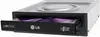 LG DVD±RW/±R [SATA] GH24NSD1 o.SN Bulk BLACK Anteprima dell’immagine prodotto 4