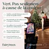 FairyTrees Sapin de Noël Artificiel 180cm ÉPICÉA Naturel | Voir les images du produit 2