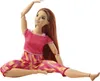 Barbie Made to Move Puppe (rothaarig) im roten Yoga Outfit Produktbild-Vorschau 5