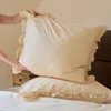 HOMLA MOISES bavlněné béžové krajkové povlečení 200x220 cm Náhled obrázku produktu 7