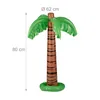 Relaxdays aufblasbare Palme, 3er Set, Partydeko, Pool & Produktbild-Vorschau 4