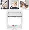 Wolketon Katzenklappe 19.2x20cm Haustierklappe Katzentuer Produktbild-Vorschau 1
