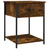 The Living Store Nachttische 2 Stk. Räuchereiche 44x45x58 Produktbild-Vorschau 3