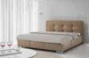 Polsterbett Bett Doppelbett TAYLOR Kunstleder Cappuccino Produktbild-Vorschau 1
