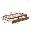 Hochbett mit Schreibtisch, Lattenrost, Regal, LED, Produktbild-Vorschau 6