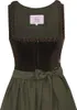 Dirndl Emmering 70cm Länge olive 34 Produktbild-Vorschau 2