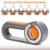 6-in-1 Küchen-Messerschärfer, tragbar & manuell, mit Produktbild-Vorschau 2
