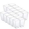 Fingerfood Becher 160ml klar eckig 7,5 x 6 cm 20 Stück Produktbild-Vorschau 2