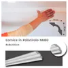 MDEKOR 30 metri di Cornici per Soffitto in Polistirene XPS Anteprima dell’immagine prodotto 5