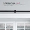 Stilgarnitur Schwarz 120-220 cm – ausziehbare Metall Produktbild-Vorschau 7