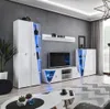 Wohnwand Anbauwand Wohnzimmer Schrankwand THIN mit LED und Produktbild-Vorschau 9
