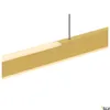 SLV 1006190 ONE LINEAR 140, Pendelleuchte messing 35W Produktbild-Vorschau 6
