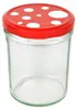 12er Set Sturzglas 435 ml To 82 Fliegenpilz Deckel rot weiß Produktbild-Vorschau 2