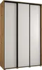 MEBLE KRYSPOL Davos 1 Schrank, drei Türen - 235,2x150x45 cm Produktbild-Vorschau 1