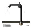 EMKE Einhebel-Waschtischarmatur, Badarmaturen 332x220x76mm Produktbild-Vorschau 6
