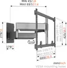 Vogels ELITE TVM 5855 nero Supporto da parete per TV Anteprima dell’immagine prodotto 6