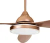 BELIANI Deckenventilator mit Licht Braun Metall mit Produktbild-Vorschau 7