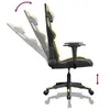 Gaming-Stuhl mit Massagefunktion Schwarz & Golden Produktbild-Vorschau 5