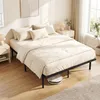 HOMCOM Bettgestell 140x200cm Metallbett 35,5cm Hohe Produktbild-Vorschau 2