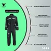 BULLDT Motorrad Regenkombi Regenjacke + Regenhose, Produktbild-Vorschau 5