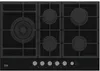 Beko HILL 75235 S, Schwarz, Integriert, 75 cm, Gaskochfeld, Produktbild-Vorschau 1