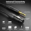 deleyCON 3,0m XLR auf 6,35mm Klinke Stereo Mikrofonkabel Produktbild-Vorschau 3
