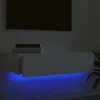 vidaXL TV-Schrank mit LED-Leuchten Weiß 60x35x15,5 cm Produktbild-Vorschau 3