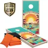 Cornhole Set – 120 x 60 cm – Wicked Wood – Hippy Design – Produktbild-Vorschau 1