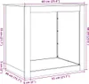 vidaXL Stojan na palivové dřevo 60x40x60 cm Ocel odolná Náhled obrázku produktu 7