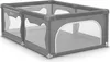 A gray playpen for babies is shown from a slightly elevated, diagonal angle against a white background. Anteprima dell’immagine prodotto