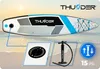 THUNDER® Stand Up Paddle Board | MARIS | 320x75x15cm | BLUE Produktbild-Vorschau 8