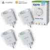 4er Set WLAN Funksteckdosen mit Strommessung, kompatibel Produktbild-Vorschau 1