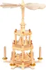 BRUBAKER dřevěná vánoční pyramida - 43 cm dřevěná pyramida Náhled obrázku produktu 8