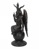 Antik Look Baphomet Figur mit Flügel & Ziegenkopf Produktbild-Vorschau 3