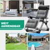 MEULBATY Klappstuhl Liegestuhl, Campingstuhl aus hochfestem Produktbild-Vorschau 11