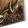 DEQORI Hybrid Leinwand Bild 60x30 cm 'Espresso Eleganz' Produktbild-Vorschau 5