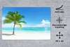 MuchoWow® Schreibtischunterlage Palme - Strand - Meer - Produktbild-Vorschau 2
