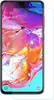 A screen protector is shown placed over a smartphone screen. Produktbild-Vorschau