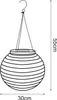 2er Set LED Solar Außen-Hängeleuchte, Lampion sandfarben, H Produktbild-Vorschau 11